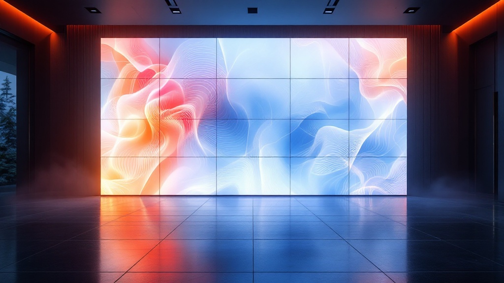 Visualize LED Envision series lobby signage display Seattle